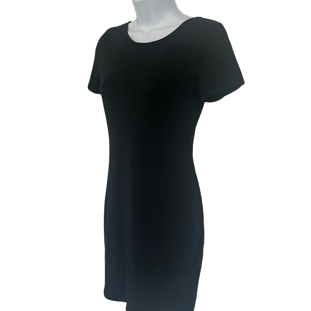 Fashion Nova Women’s Classic Black Scoop Back Bodycon Mini Dress. Size: Large.
